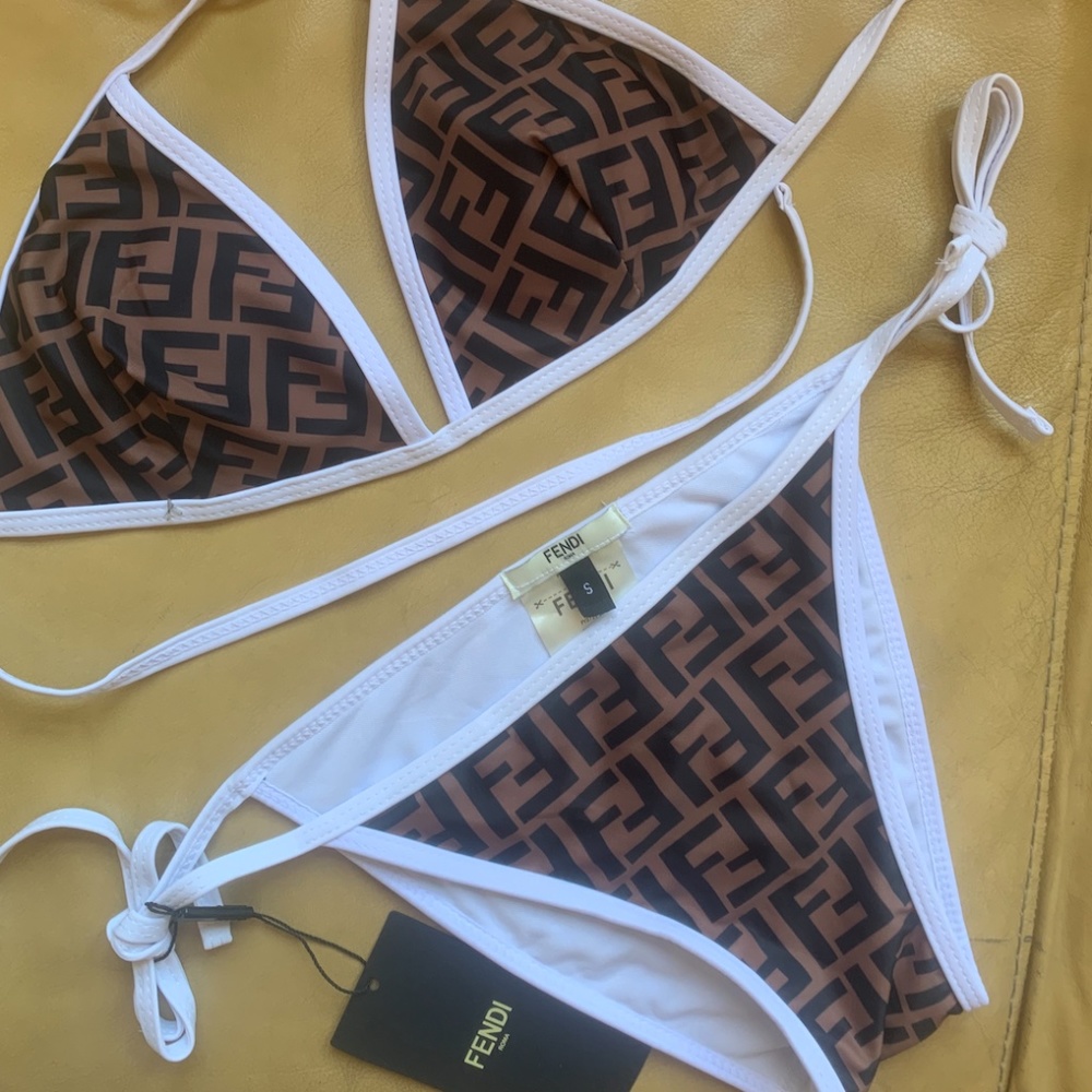 FENDI LOGO BIKINI